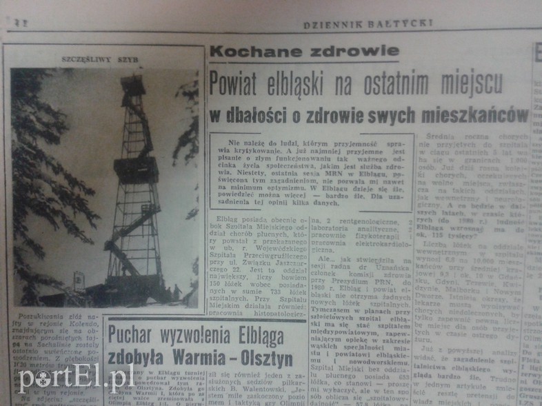 Elbląg, Powiat elbląski na ostatnim miejscu w dbałości o zdrowie swych mieszkańców Elbląg, Powiat elbląski na ostatnim miejscu w dbałości o zdrowie swych mieszkańców