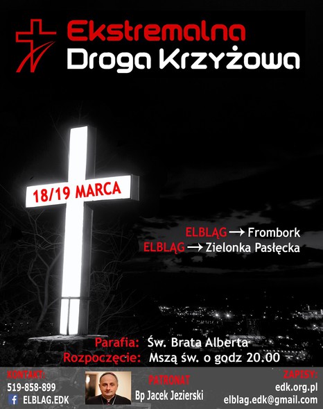 Elbląg, Ruszyły zapisy na Ekstremalną Drogę Krzyżową Elbląg, Ruszyły zapisy na Ekstremalną Drogę Krzyżową