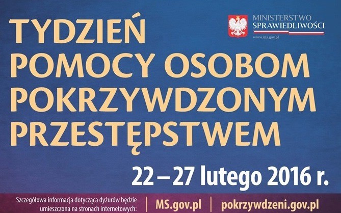 Elbląg, Tydzień pomocy ofiarom przestępstw