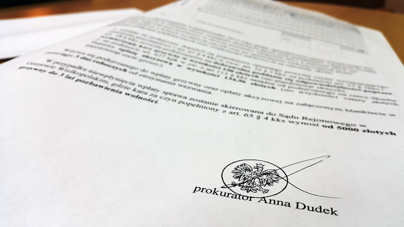 Elbląg, Uważaj na takie pismo sygnowane "prokuratura celna" Elbląg, Uważaj na takie pismo sygnowane "prokuratura celna"