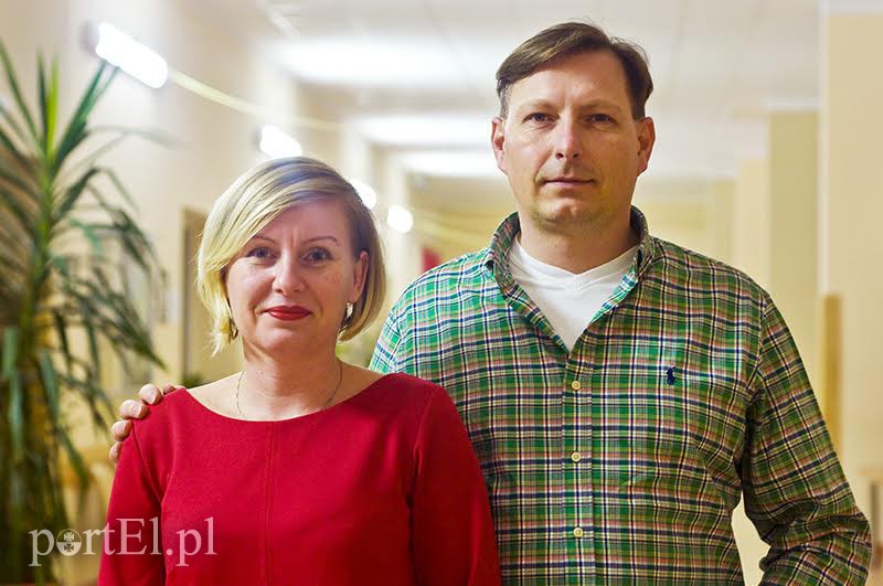 Elbląg, Tomasz Miązek i Marta Drózda- Kulkowska - dyrygentka chóru Elbląg, Tomasz Miązek i Marta Drózda- Kulkowska - dyrygentka chóru