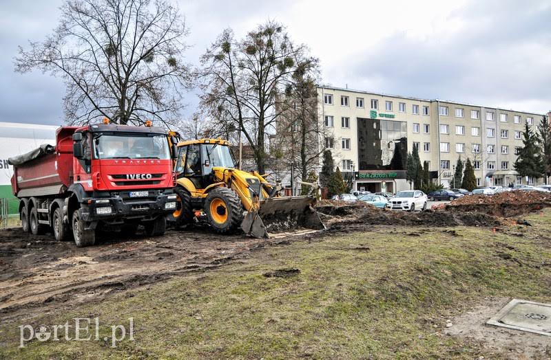 Elbląg, Większy parking przy Sądzie Rejonowym Elbląg, Większy parking przy Sądzie Rejonowym