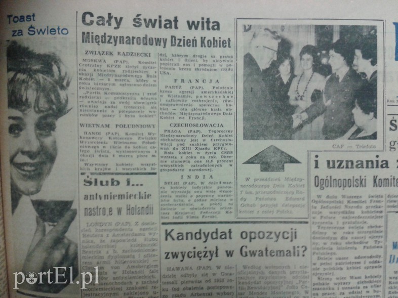 Elbląg, 8 marca w Elblągu Elbląg, 8 marca w Elblągu
