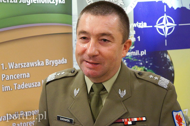 Elbląg, Gen. dyw. Leszek Surawski był dowódcą 16 PDZ od sierpnia 2013 r.