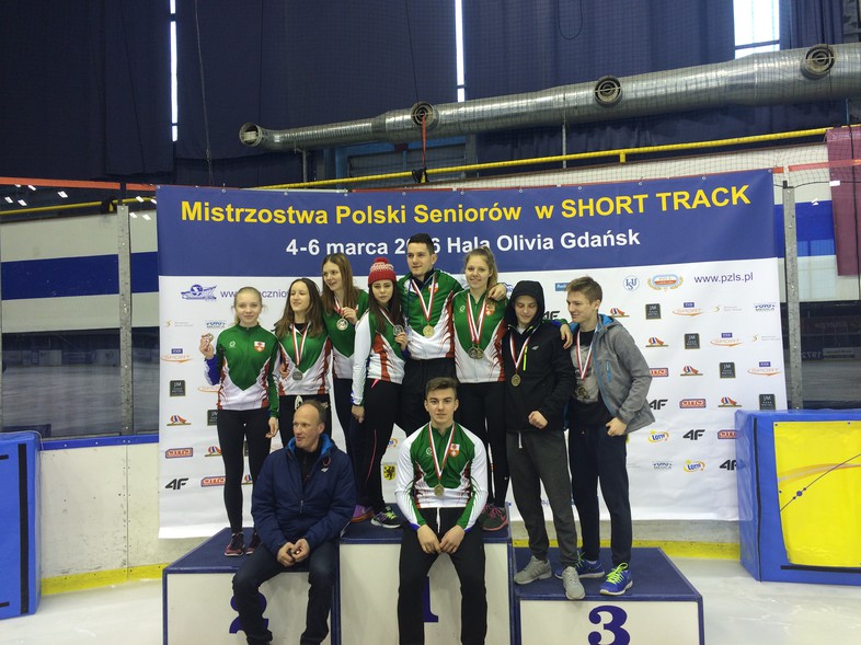 Elbląg, Niespodzianka sztafety Orła (short – track)