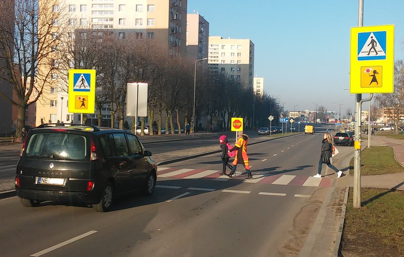 Elbląg, Aby przejście było bezpieczne Elbląg, Aby przejście było bezpieczne