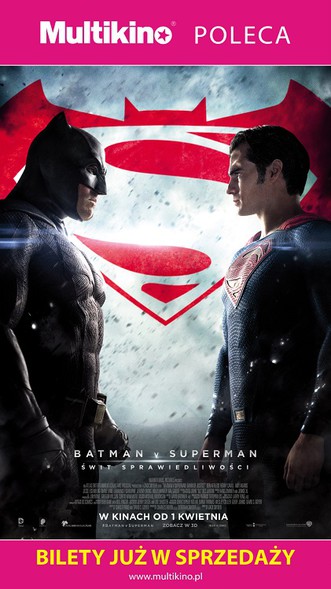 Elbląg, Batman v Superman - ruszyła przedsprzedaż biletów Elbląg, Batman v Superman - ruszyła przedsprzedaż biletów