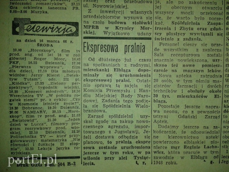 Elbląg, Ekspresowa pralnia Elbląg, Ekspresowa pralnia