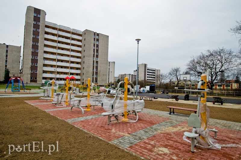 Elbląg, Lotnicza zyskała siłownię pod chmurką Elbląg, Lotnicza zyskała siłownię pod chmurką