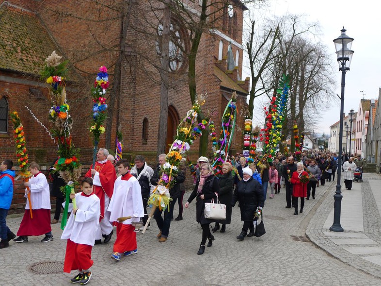 Elbląg, A najpiękniejszą palmą wielkanocną została…