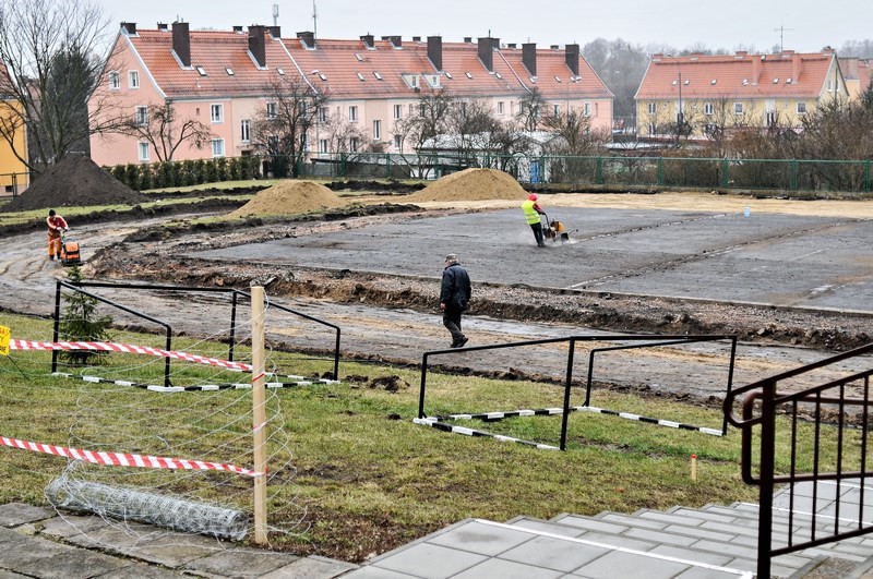 Elbląg, Prace przy ul. Modlińskiej idą pełną parą Elbląg, Prace przy ul. Modlińskiej idą pełną parą