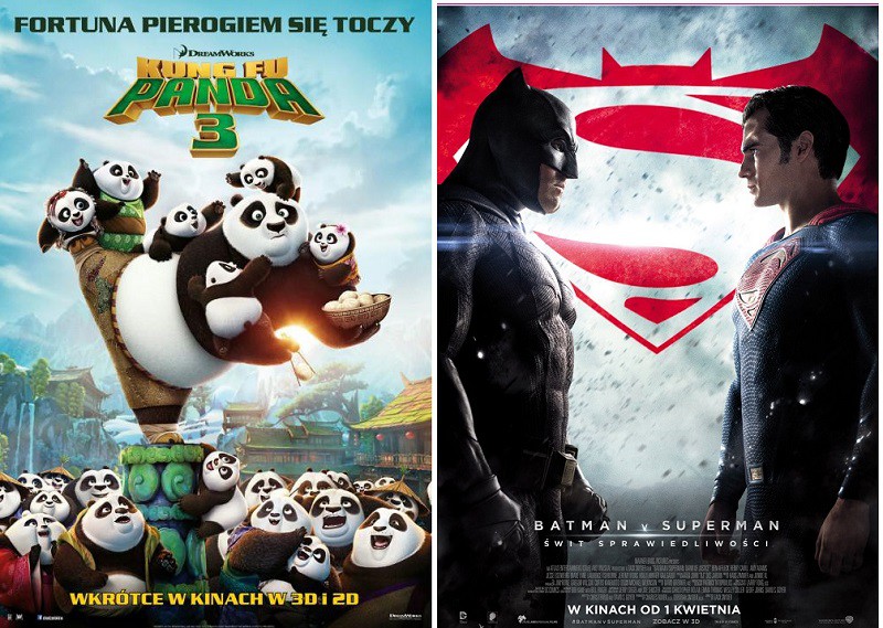 Elbląg, W Multikinie przedpremierowo „Kung Fu Panda 3" i  „Batman v Superman”