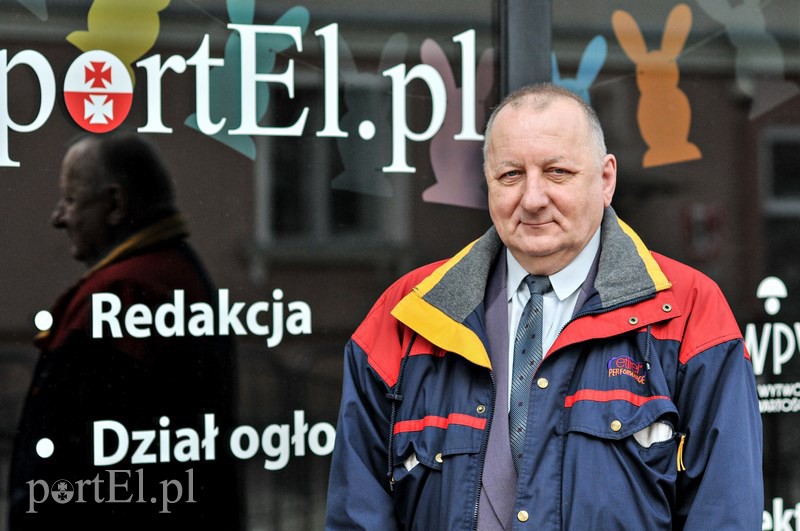 Elbląg, Stanisław Siemieńczuk lubi pomagać innym Elbląg, Stanisław Siemieńczuk lubi pomagać innym