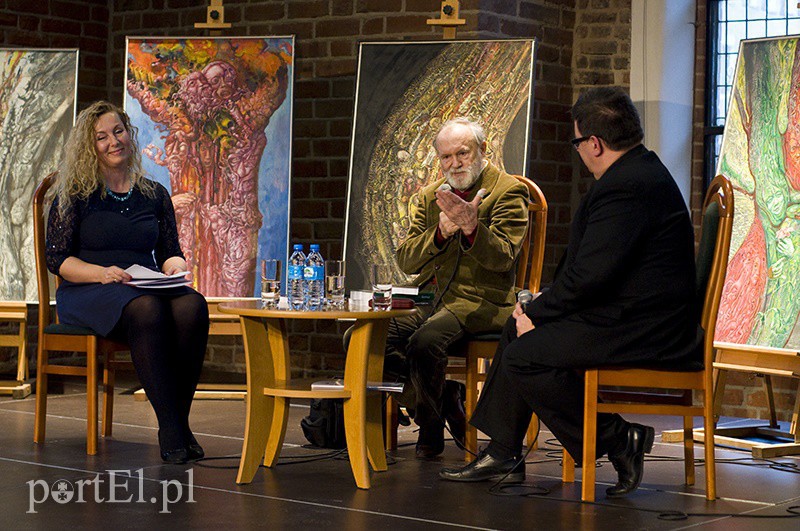 Elbląg, Ryszard Tomczyk w rozmowie z Dorotą Wcisłą i Juliuszem Markiem Elbląg, Ryszard Tomczyk w rozmowie z Dorotą Wcisłą i Juliuszem Markiem