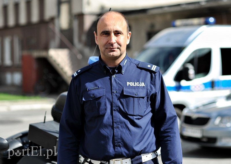 Elbląg, Podinsp. Tomasz Piaskowski, naczelnik Wydziału Ruchu Drogowego KMP Elbląg, Podinsp. Tomasz Piaskowski, naczelnik Wydziału Ruchu Drogowego KMP
