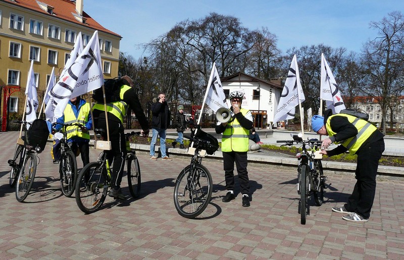 Elbląg, Elbląski KOD pikietuje Elbląg, Elbląski KOD pikietuje