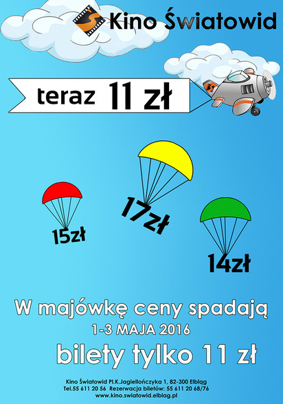 Promocja na kino Promocja na kino