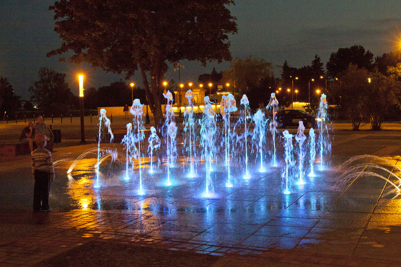 Elbląg, Przed sezonem fontanny krok po kroku