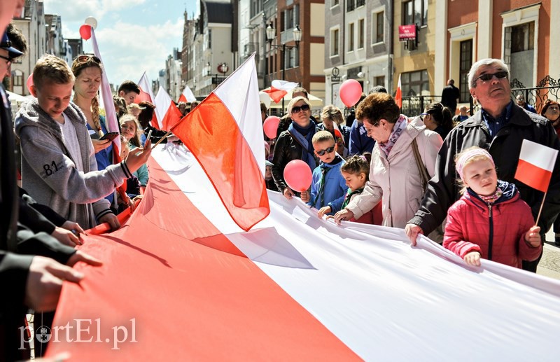 Elbląg, Święto Flagi jest świętem wszystkich Polaków, tych małych i tych dużych
