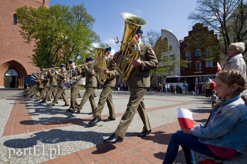 Elbląg, Z okazji tego święta zaprezentowała się Orkiestra Wojskowa z Elbląga