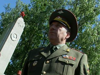 Elbląg, Generał major Nikołaj Iwanowicz Czigirin przewodził rosyjskiej delegacji