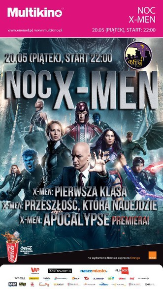 Elbląg, ENEMEF: Noc X-Men - on wygrał bilety Elbląg, ENEMEF: Noc X-Men - on wygrał bilety