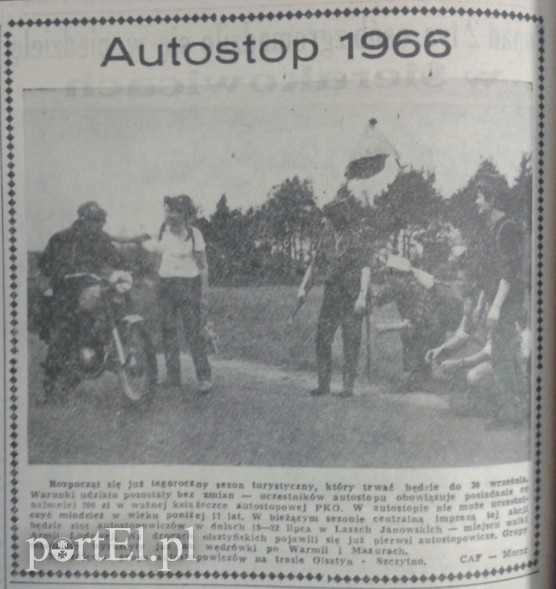 Elbląg, Autostop 1966 Elbląg, Autostop 1966