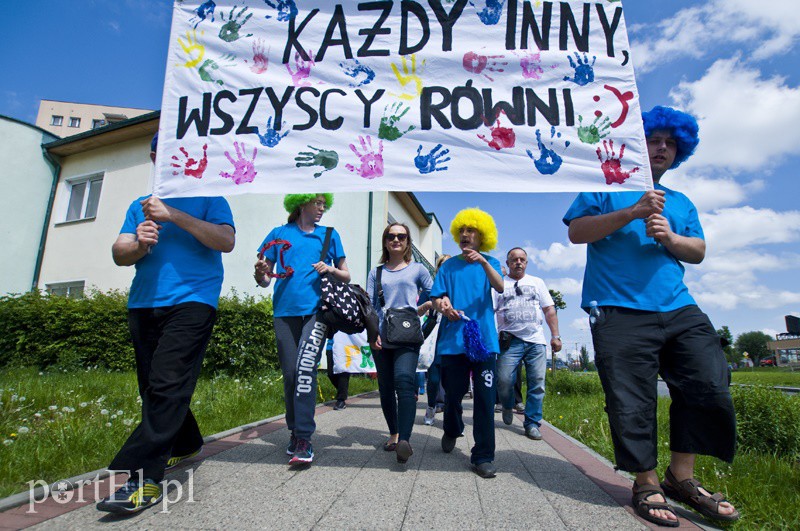 Elbląg, Marsz przeszedł z placu Jagiellończyka do parku Planty