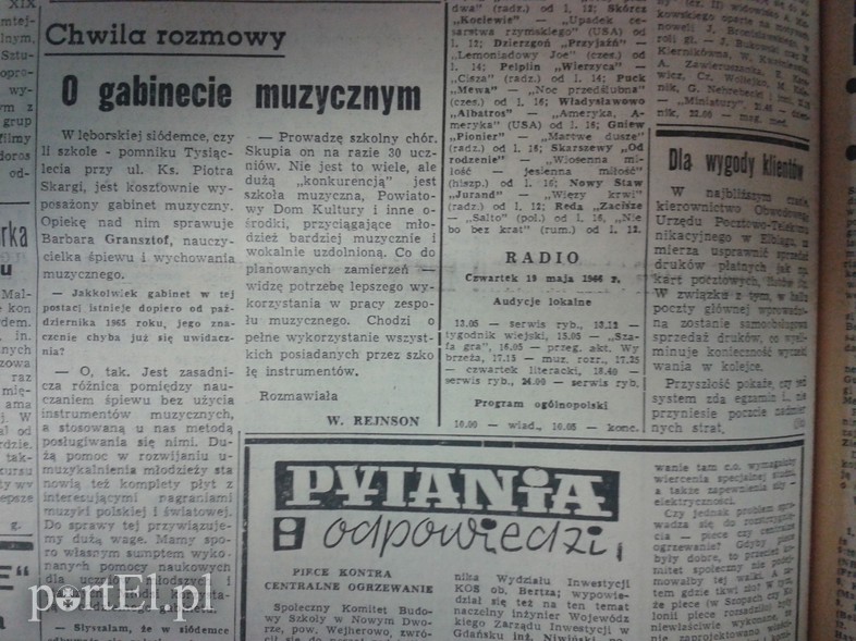 Elbląg, Dla wygody klientów poczty Elbląg, Dla wygody klientów poczty