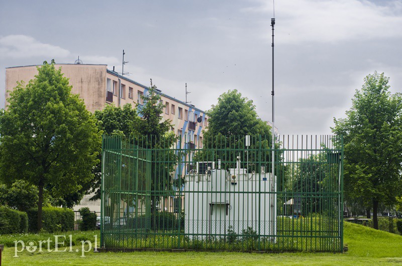 Elbląg, Pomiary powietrza prowadzi stacja przy ul. Bażyńskiego Elbląg, Pomiary powietrza prowadzi stacja przy ul. Bażyńskiego