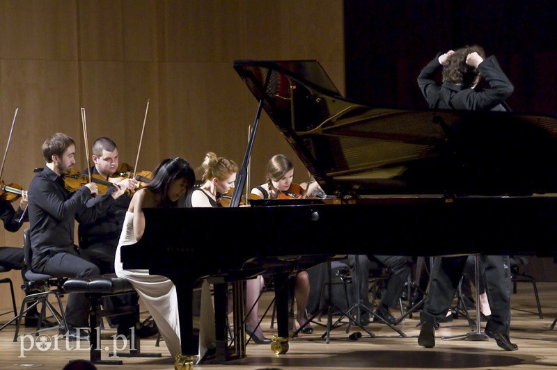 Elbląg, Wczoraj Elbląska Orkiestra Kameralna towarzyszyła znakomitej pianistce Kate Liu