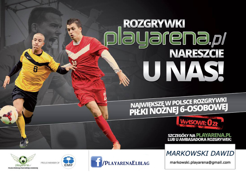 Elbląg, Zgłoś się i zagraj (piłka nożna)