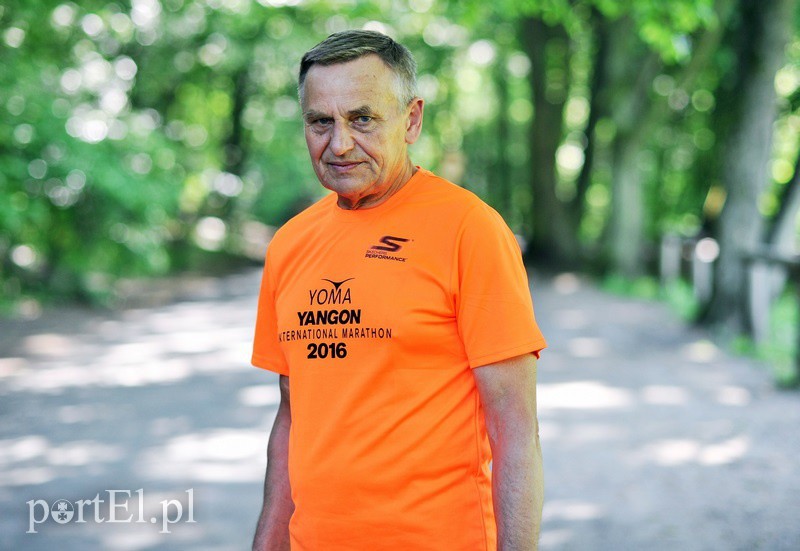 Elbląg, Adam Piątek biega od 14 lat Elbląg, Adam Piątek biega od 14 lat