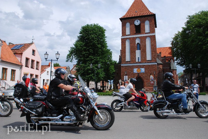 Elbląg, Motocykliści jak co roku zebrali się w Tolkmicku