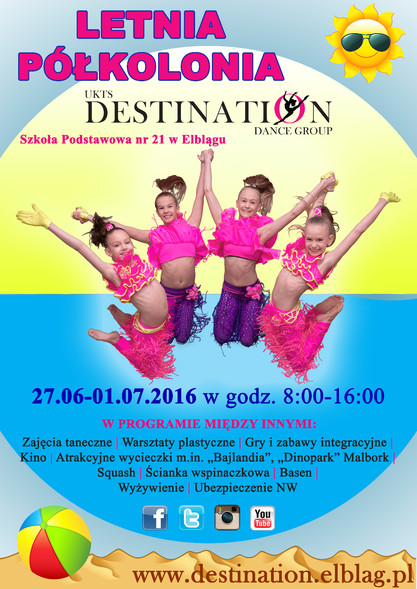 Roztańczone półkolonie z Destination Roztańczone półkolonie z Destination