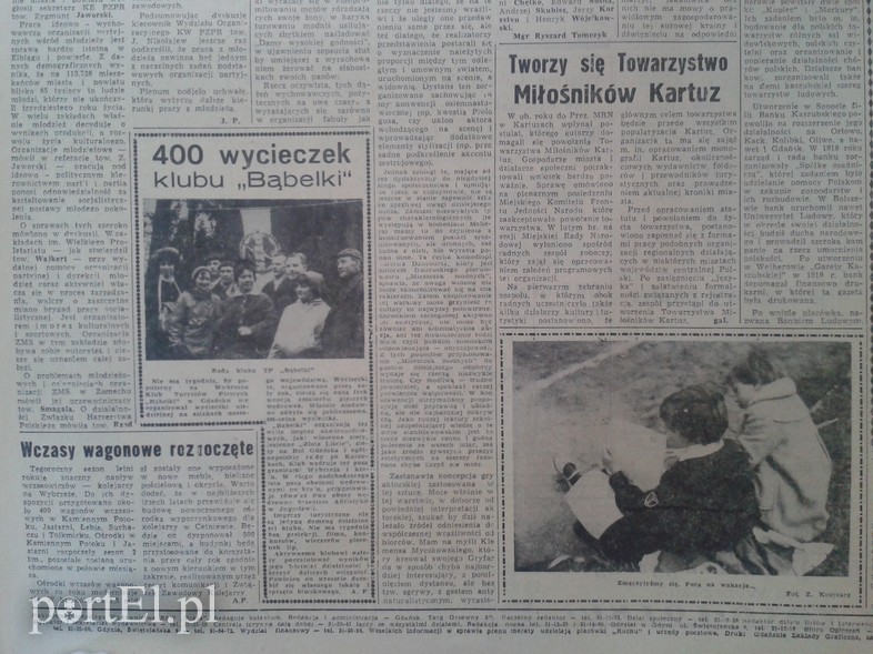 Elbląg, Wczasy wagonowe rozpoczęte Elbląg, Wczasy wagonowe rozpoczęte