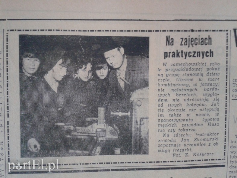 Elbląg, Na zajęciach praktycznych Elbląg, Na zajęciach praktycznych