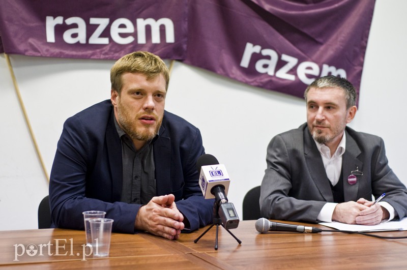 Elbląg, Na zaproszenie lokalnych struktur partii Razem Elbląg odwiedził lider Adrian Zandberg