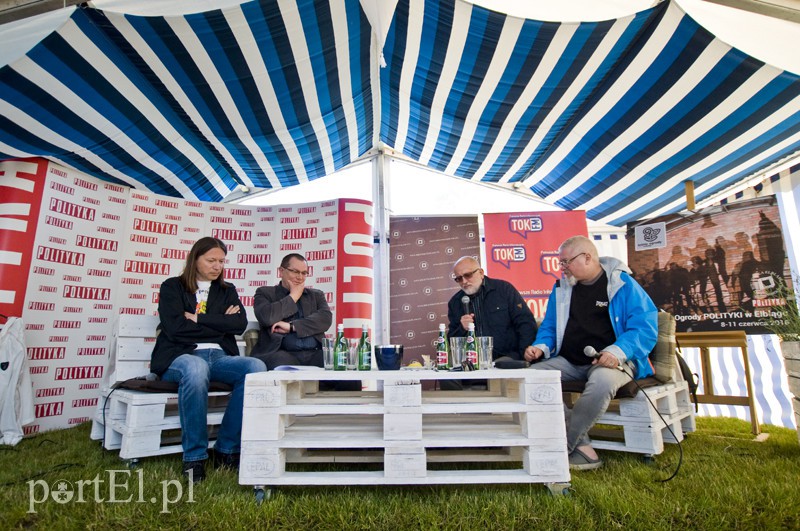 Elbląg, Ostatnia dyskusja dotyczyła kulturalnych ludzi. Głos zabrali: prof. Waldemar Kuligowski, prof. Jerzy Szyłak, prof. Grzegorz Leszczyński oraz redaktor "Polityki" Mirosław Pęczak