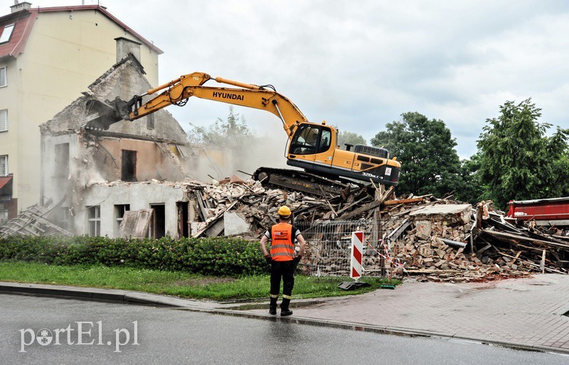 Elbląg, Kolejny budynek znika z miasta