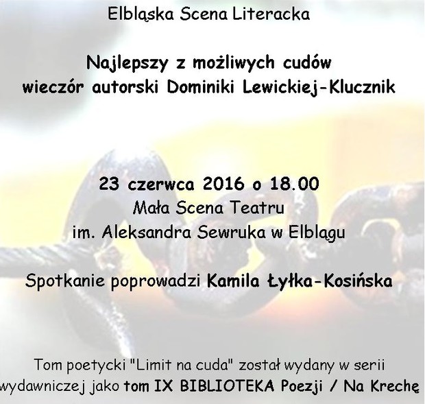 Elbląg, Najlepszy z możliwych cudów Elbląg, Najlepszy z możliwych cudów