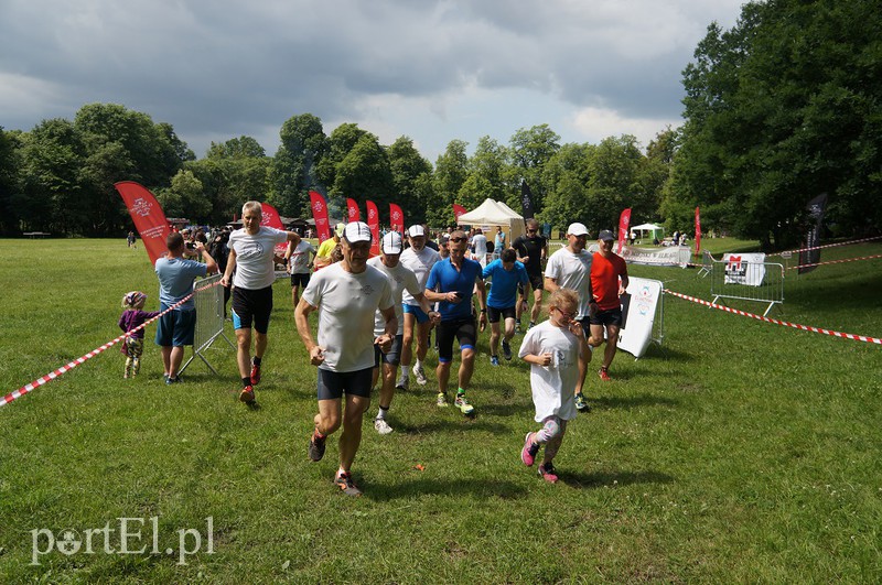 Elbląg, Start pierwszej zmiany sztafety