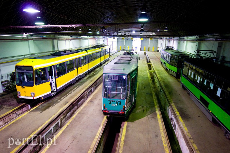 Elbląg, Elbląska zajezdnia tramwajowa