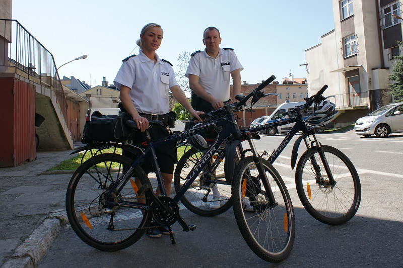 Elbląg, Zaskoczyli ich na rowerach