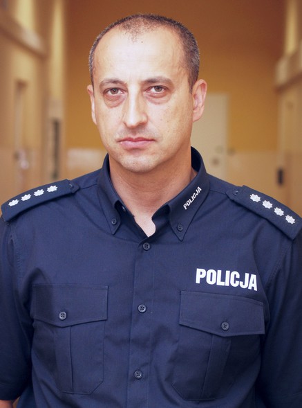 Elbląg, Nadkom. Marcin Grabowski, zastępca komendanta miejskiego policji w Elblągu Elbląg, Nadkom. Marcin Grabowski, zastępca komendanta miejskiego policji w Elblągu