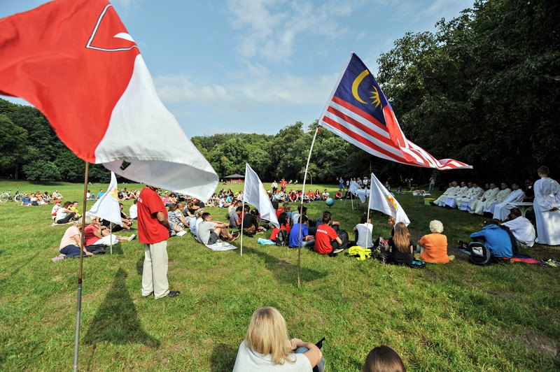 Elbląg, Modlitwa w Bażantarni