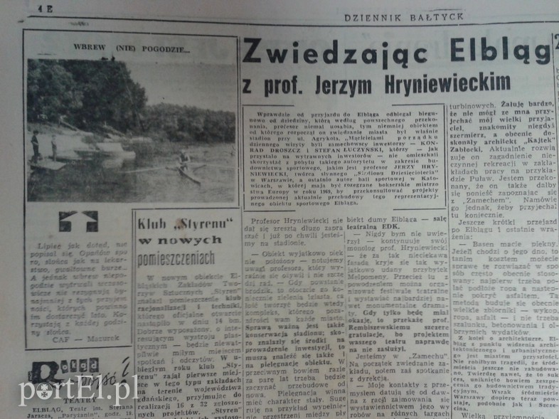 Elbląg, Wbrew (nie) pogodzie... Elbląg, Wbrew (nie) pogodzie...