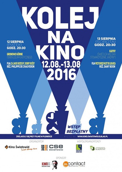 Plenerowe projekcje w Gronowie Górnym i Kadynach