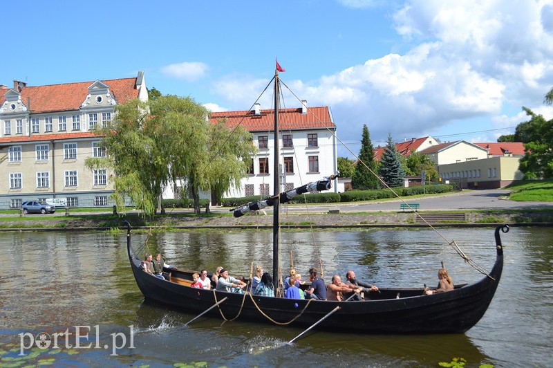Elbląg, Wyspa Spichrzów opanowana przez Wikingów Elbląg, Wyspa Spichrzów opanowana przez Wikingów