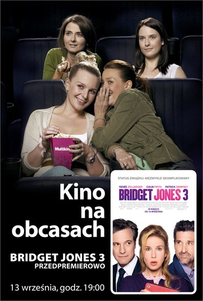 Elbląg, Miss Jones powraca! – „Bridget Jones 3” w Kinie na Obcasach